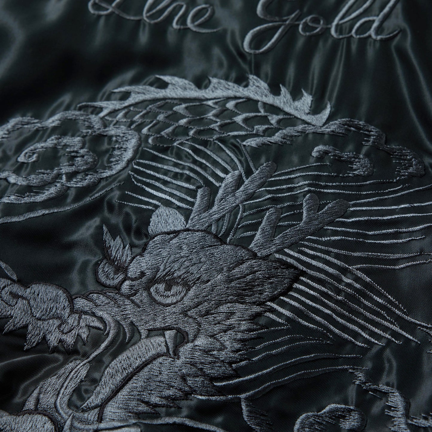 GL15852 / ACETATE SOUVENIR JACKET "DRAGON"