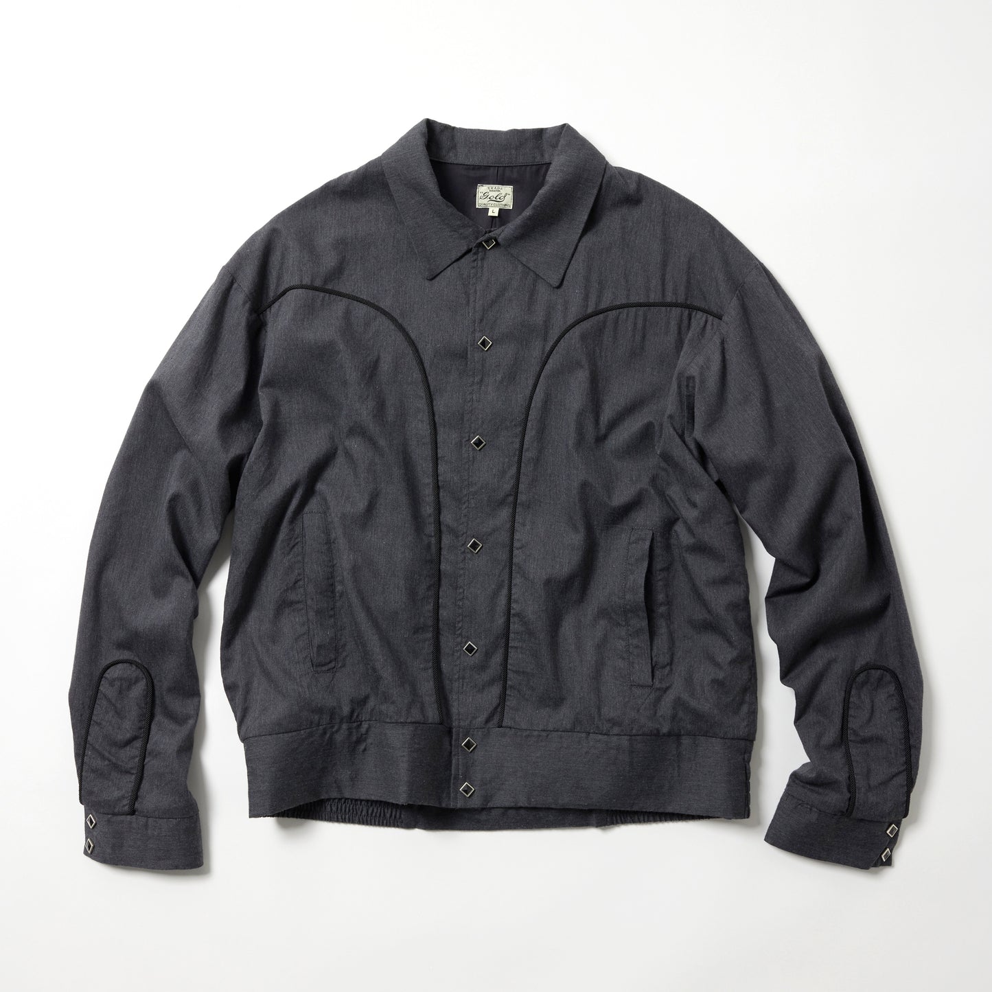 GL15854 / COTTON ×SILK NEL WESTERN JACKET