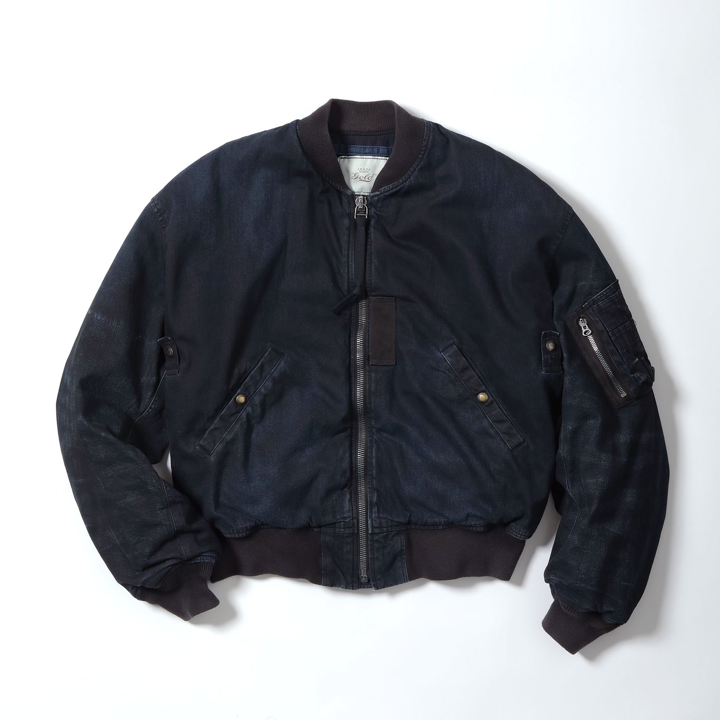 2026年1月2日入荷予定 / GL15855H / CLIMASHIELD PADDING 10oz. DENIM MA-1 PIGMENT PAINTED