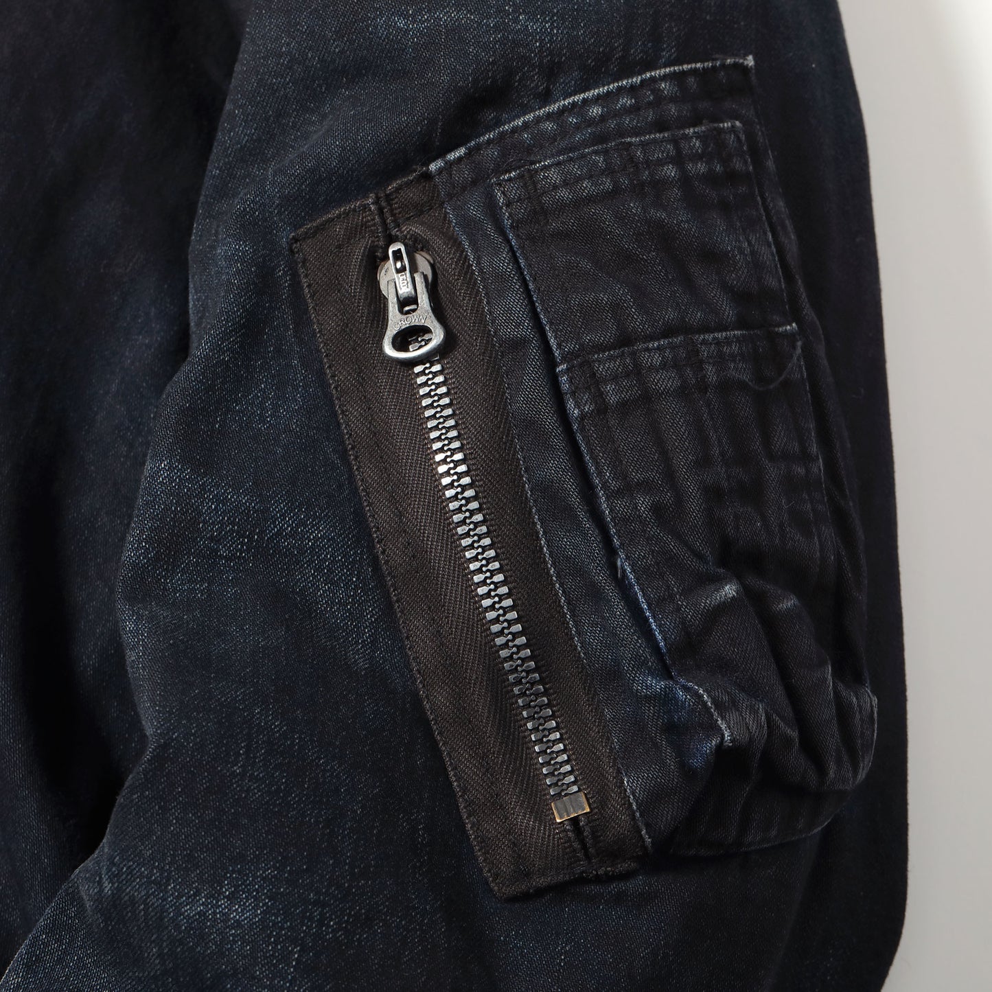 2026年1月2日入荷予定 / GL15855H / CLIMASHIELD PADDING 10oz. DENIM MA-1 PIGMENT PAINTED