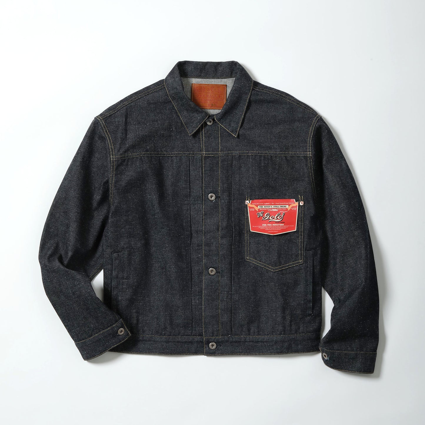 2026年1月2日入荷予定 / GL15860 / RECYCLED WASTE SUVIN COTTON YARN 11.5oz. DENIM BLOUSE WWⅡ MODEL