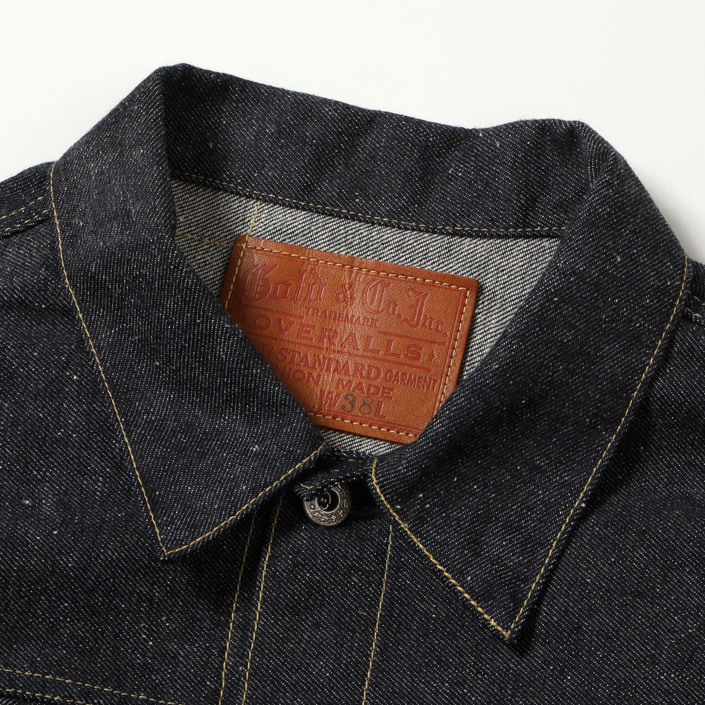 2026年1月2日入荷予定 / GL15860 / RECYCLED WASTE SUVIN COTTON YARN 11.5oz. DENIM BLOUSE WWⅡ MODEL