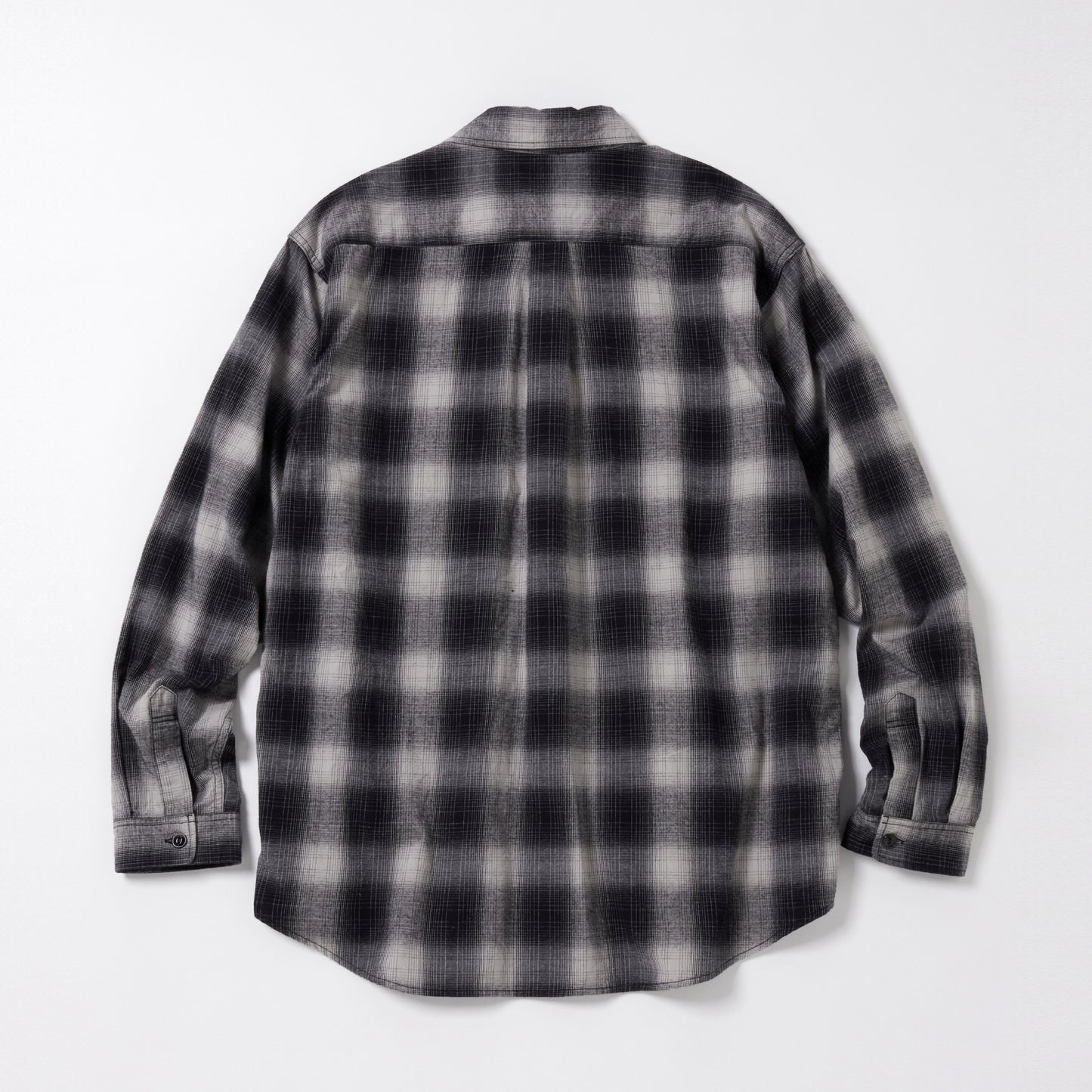 GL29195 / COTTON NEL CHECK REGULAR SHIRT