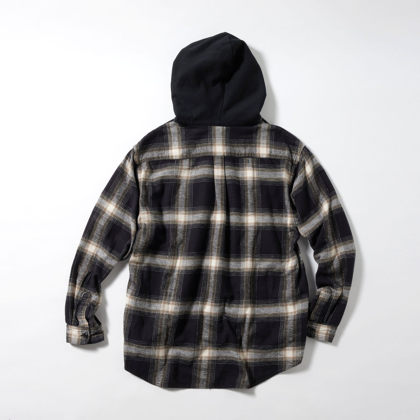 2024年10月11日発売 / GL29343 / COTTON NEL CHECK WORK SHIRT with SWEAT HOODIE