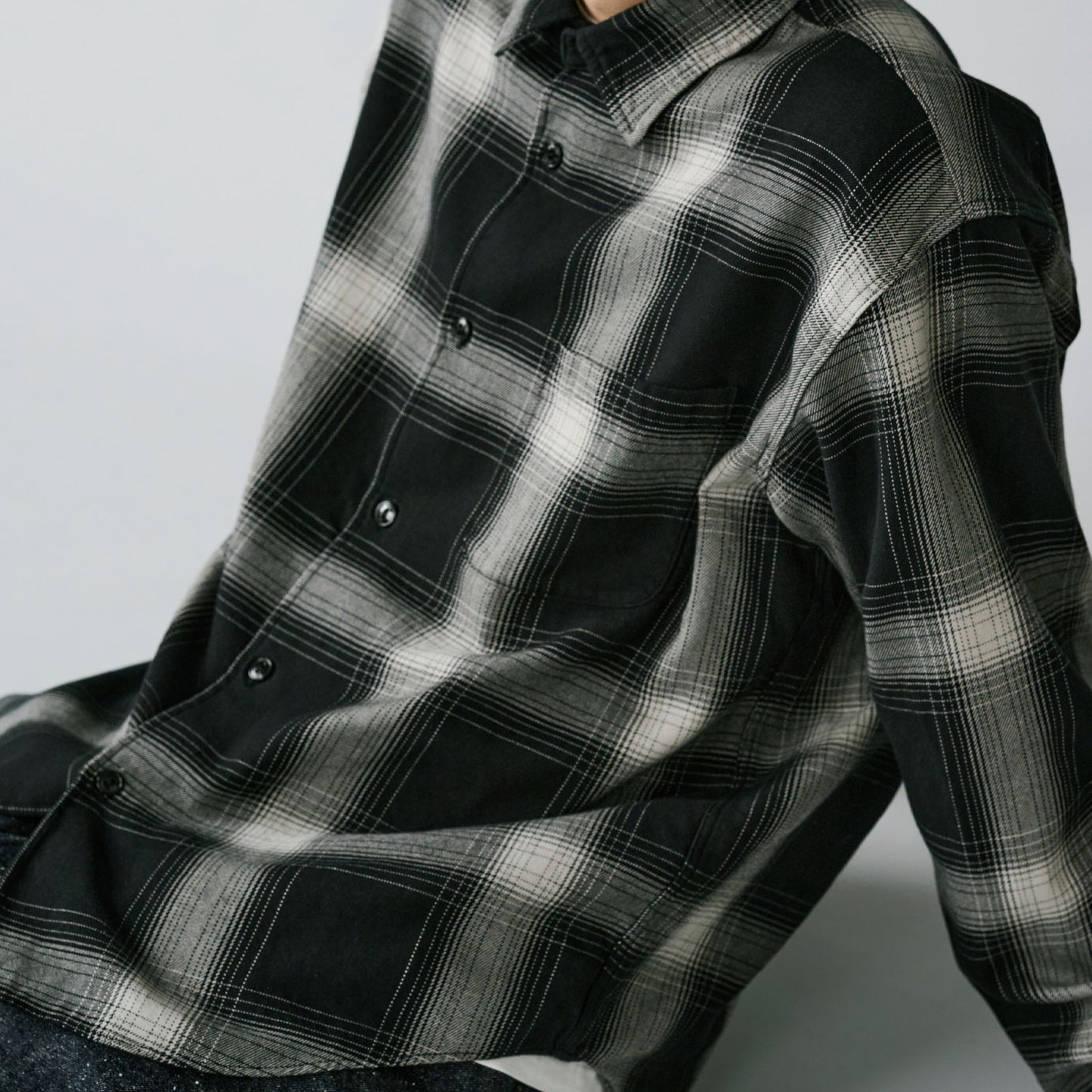 2025年9月6日発売 / GL29546 / SUVIN COTTON NEL CHECK REGULAR COLLAR SHIRT