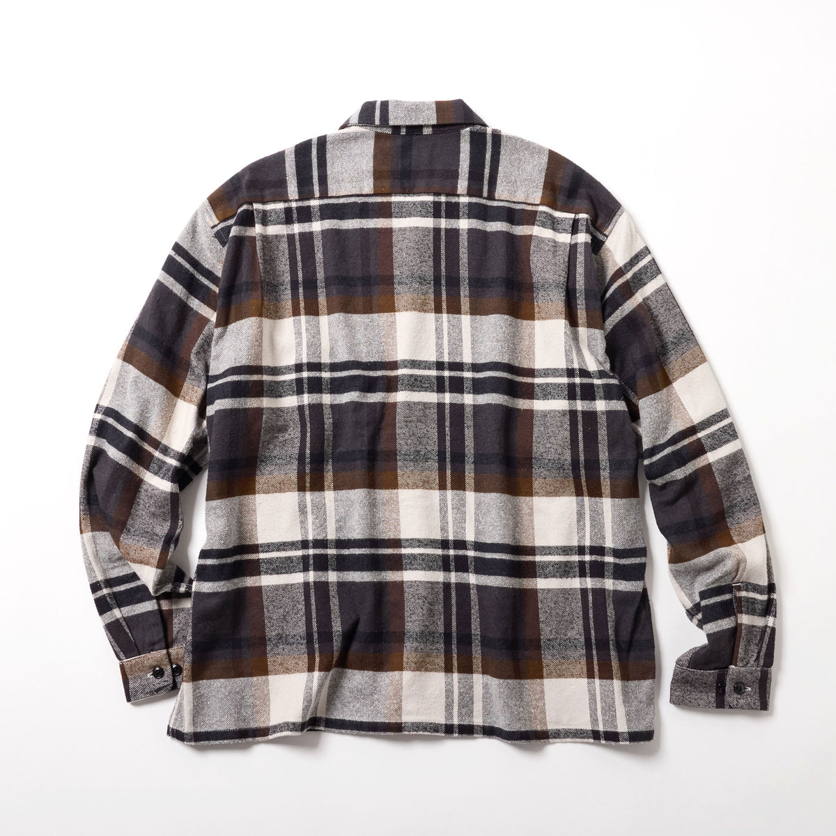 2026年10月24日入荷予定 / GL29754 / COTTON SILK NEP CHECK OPEN SHIRT