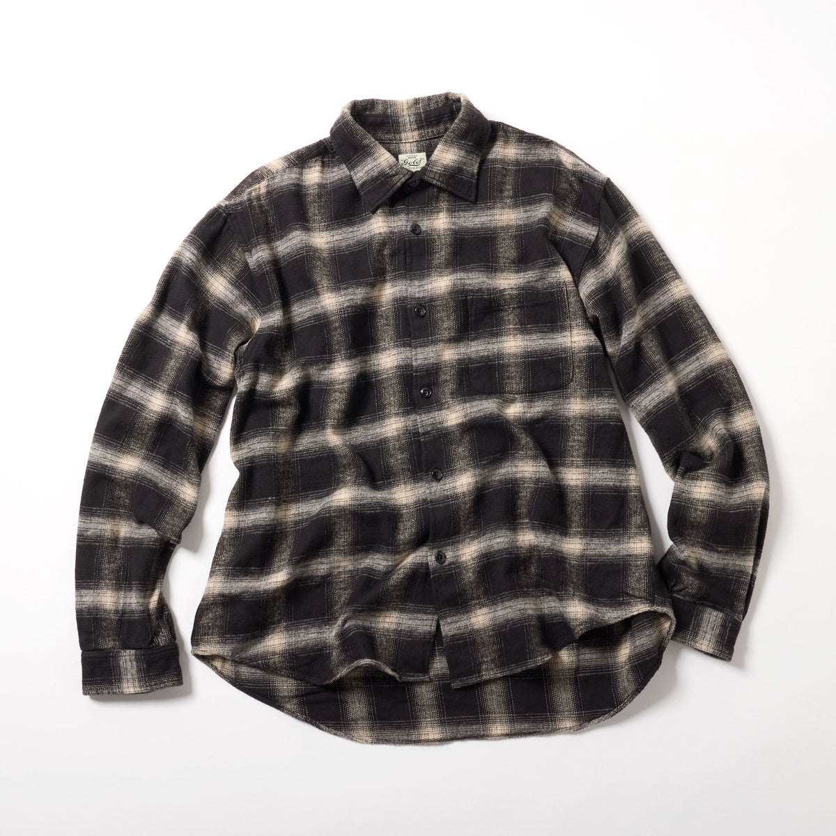 2026年10月24日入荷予定 / GL29755 / SOFT NEL CHECK REGULAR COLLAR SHIRT