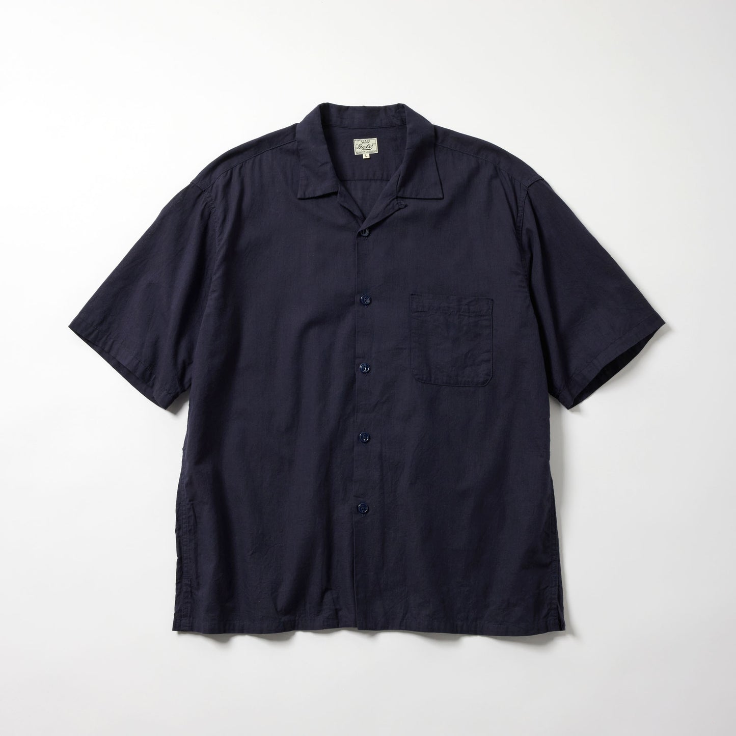 2025年5月3日発売 / GL39438 / VAT DYE CHAMBRAY OPEN SHIRT