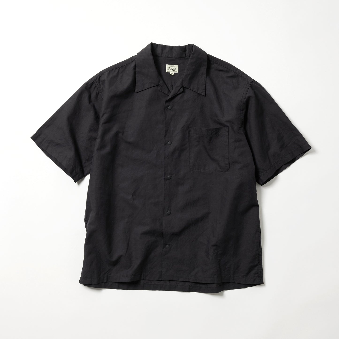 GL39648 / COTTON RAMIE BROAD SNAP SHIRT