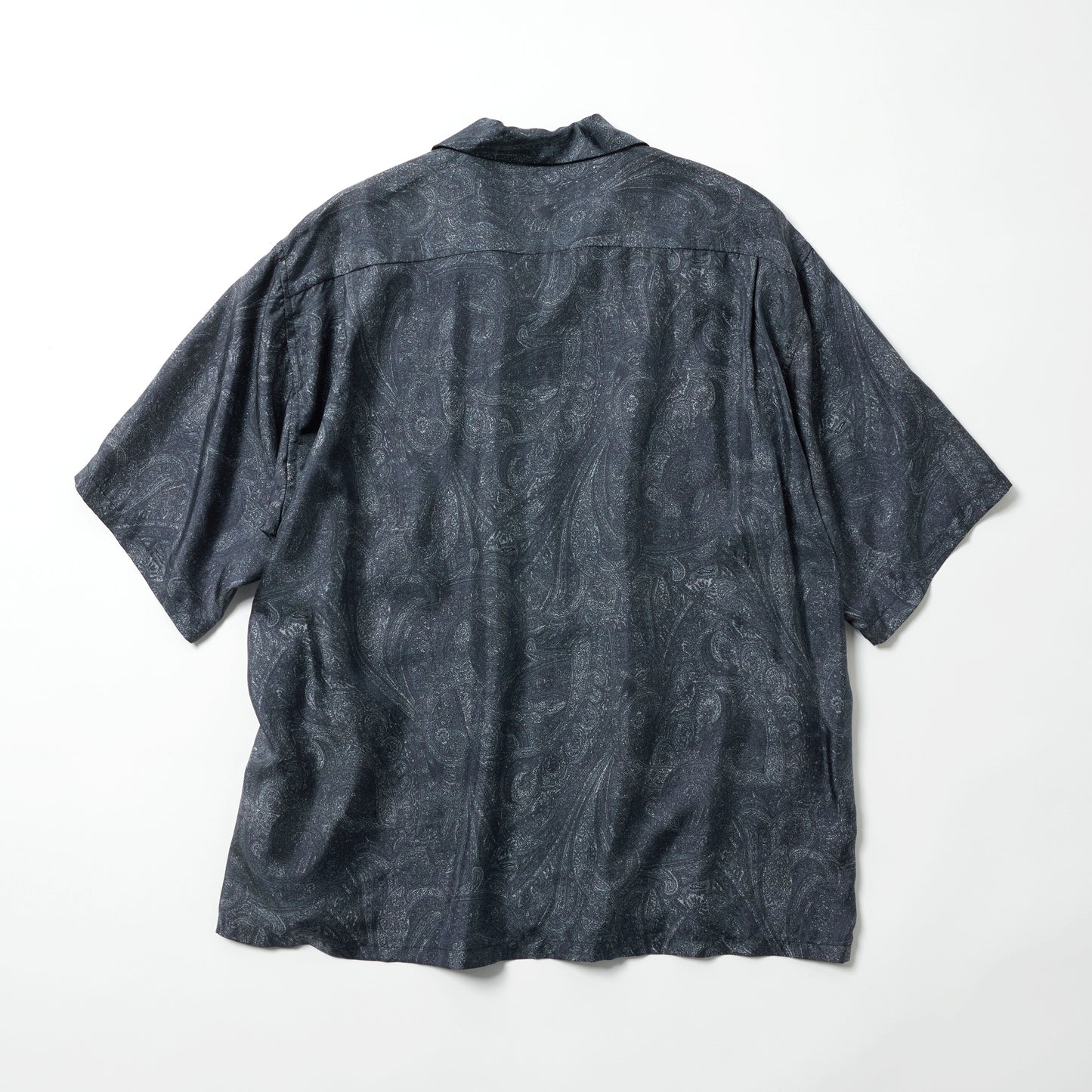 2026年5月23日入荷予定 / GL39651 / PAISLEY PATTERN SILK TWILL OPEN SHIRT