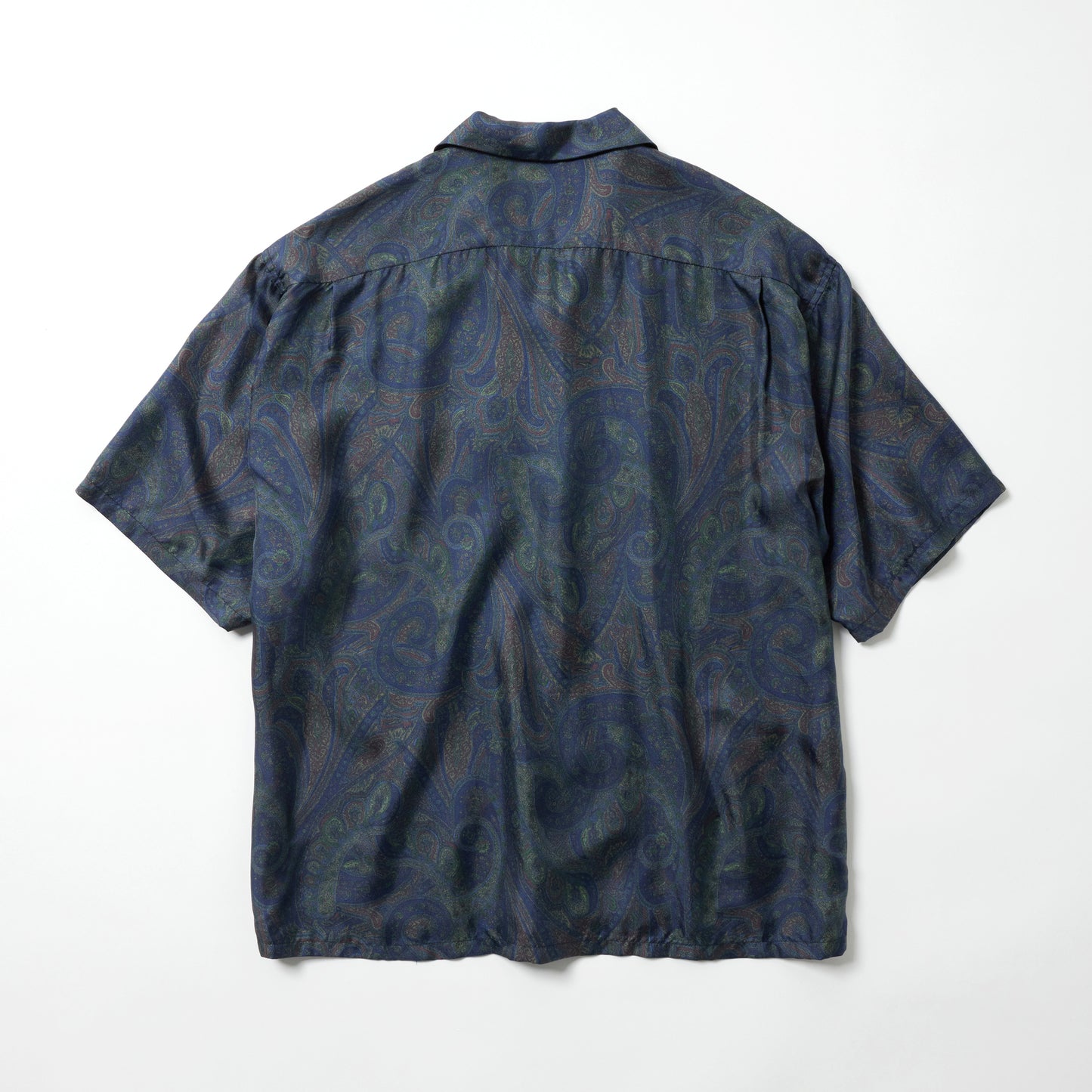 2026年5月23日入荷予定 / GL39651 / PAISLEY PATTERN SILK TWILL OPEN SHIRT