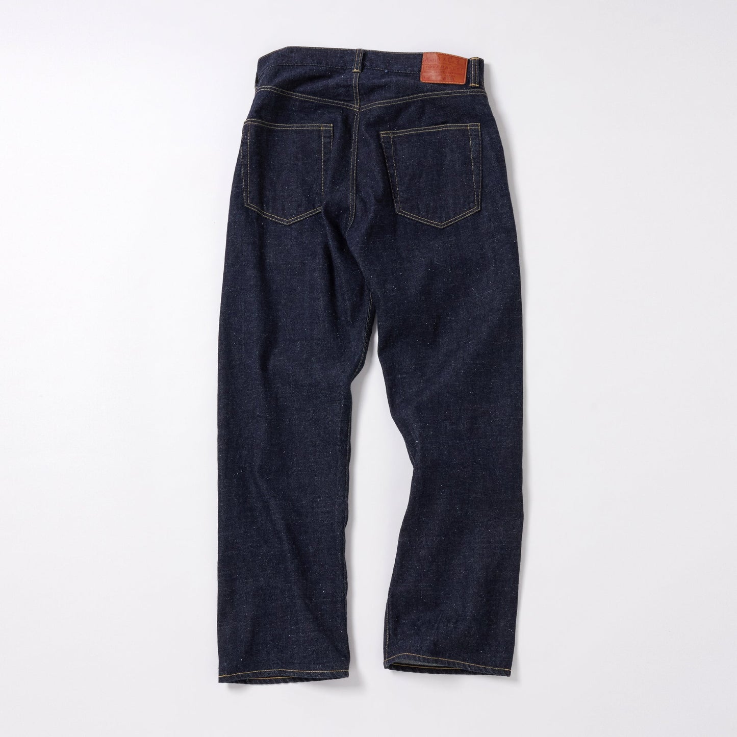 GL42428A / RECYCLED WASTE SUVIN COTTON YARN 11.5oz. DENIM 5POCKET STRAIGHT PANTS