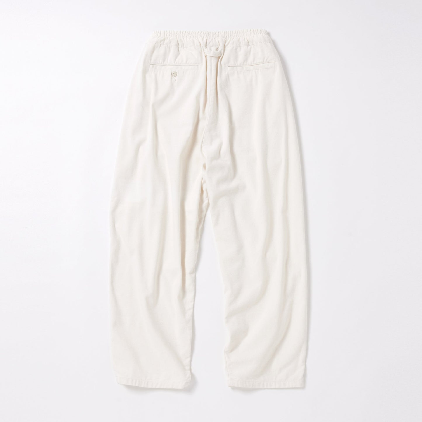 GL42430 / COTTON × SILK NEP DUCK BALLOON PANTS