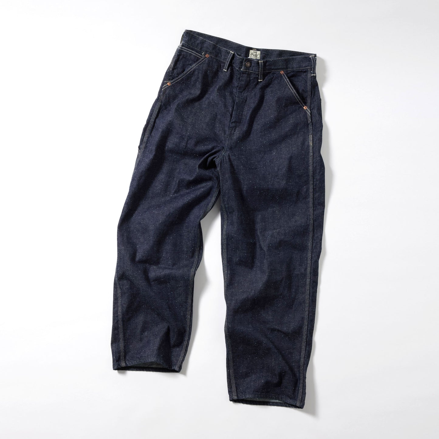 GL42474A / RECYCLED WASTE SUVIN COTTON YARN 11.5oz. DENIM PAINTER PANTS