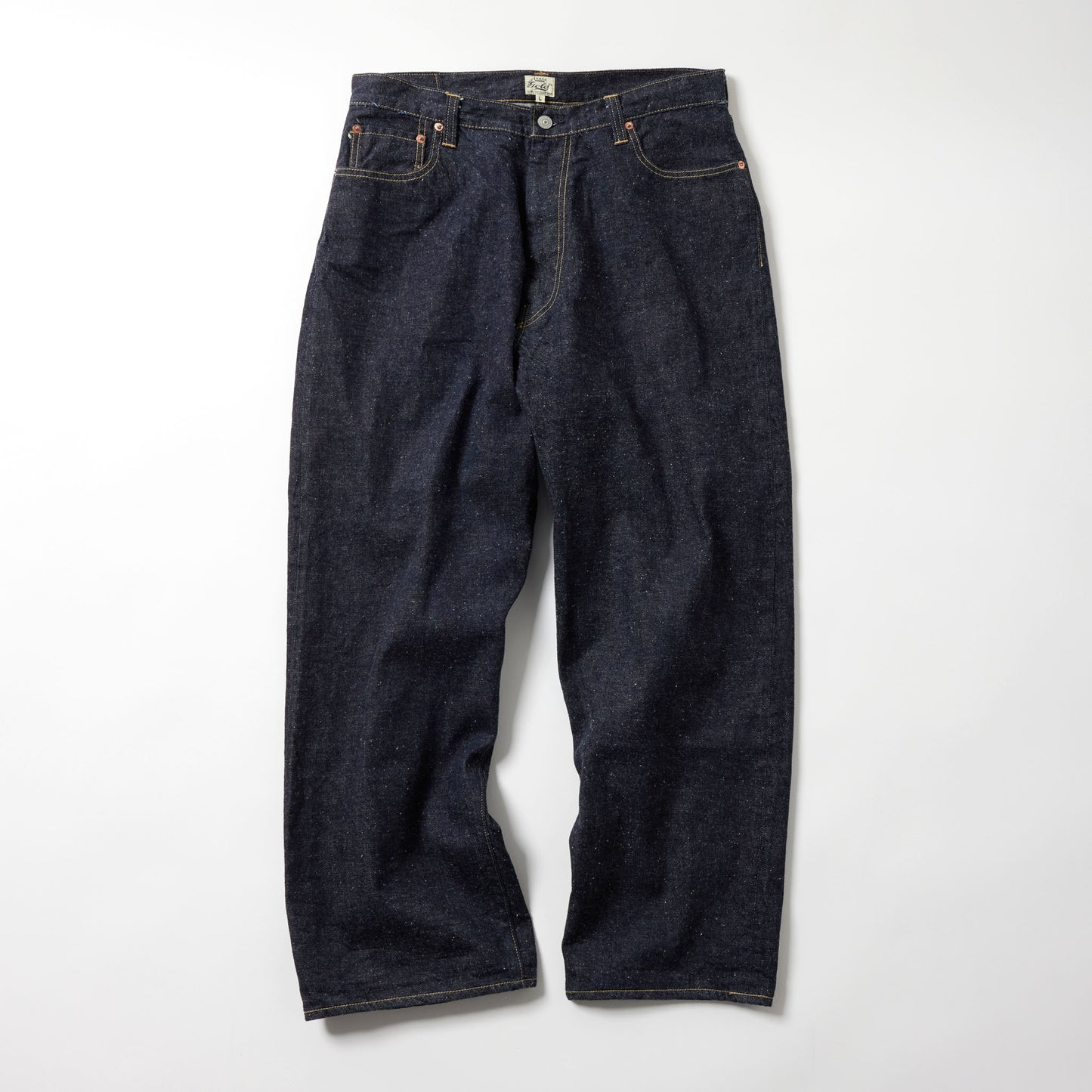 2025年3月22日発売 / GL42505A / RECYCLED WASTE SUVIN COTTON YARN 11.5oz. DENIM 5POCKET WIDE PANTS (ZIPPER FLY)