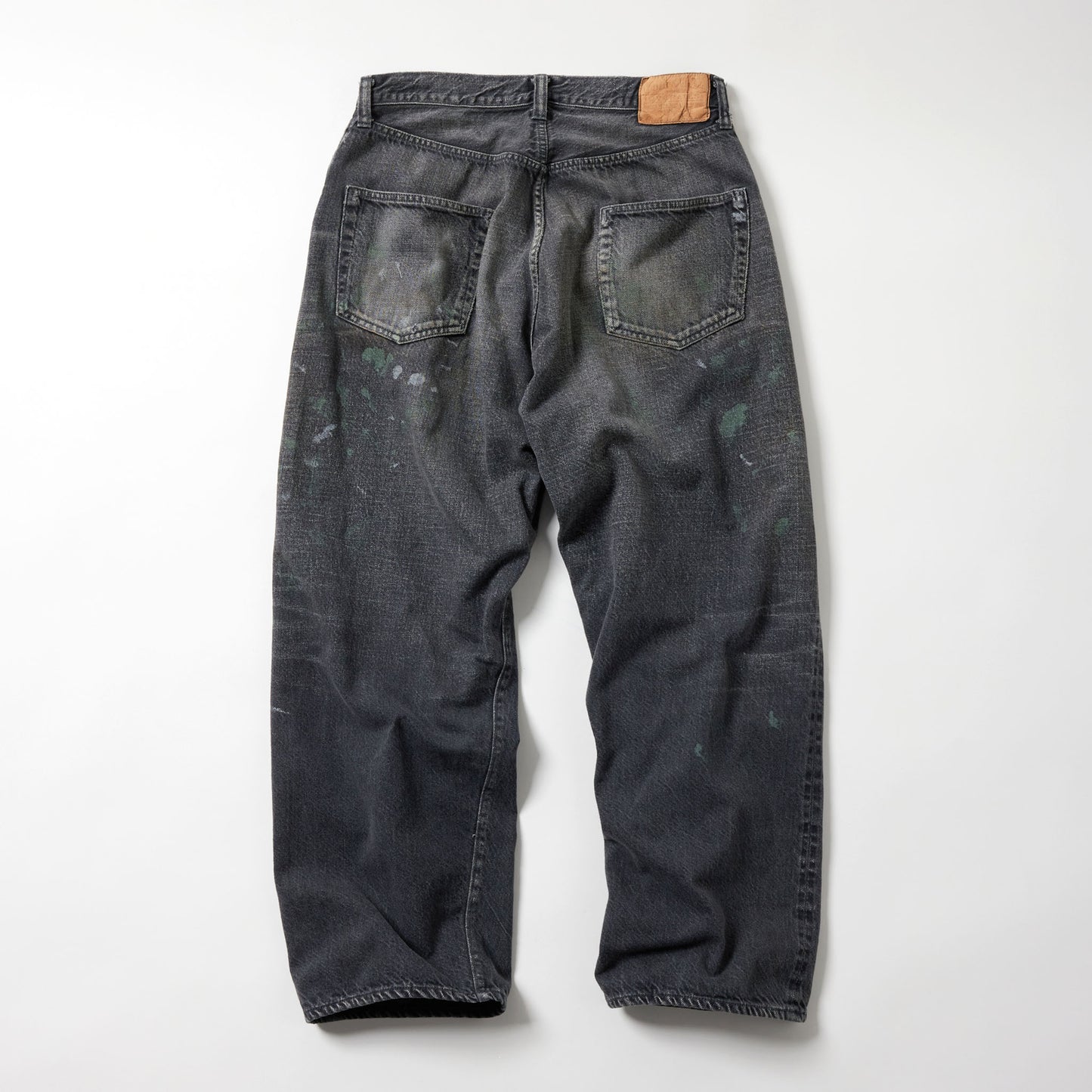 2025年4月26日発売 / GL42505H / RECYCLED WASTE SUVIN COTTON YARN 11.5oz. DENIM 5POCKET WIDE PANTS VINTAGE WASHED (ZIPPER FLY)