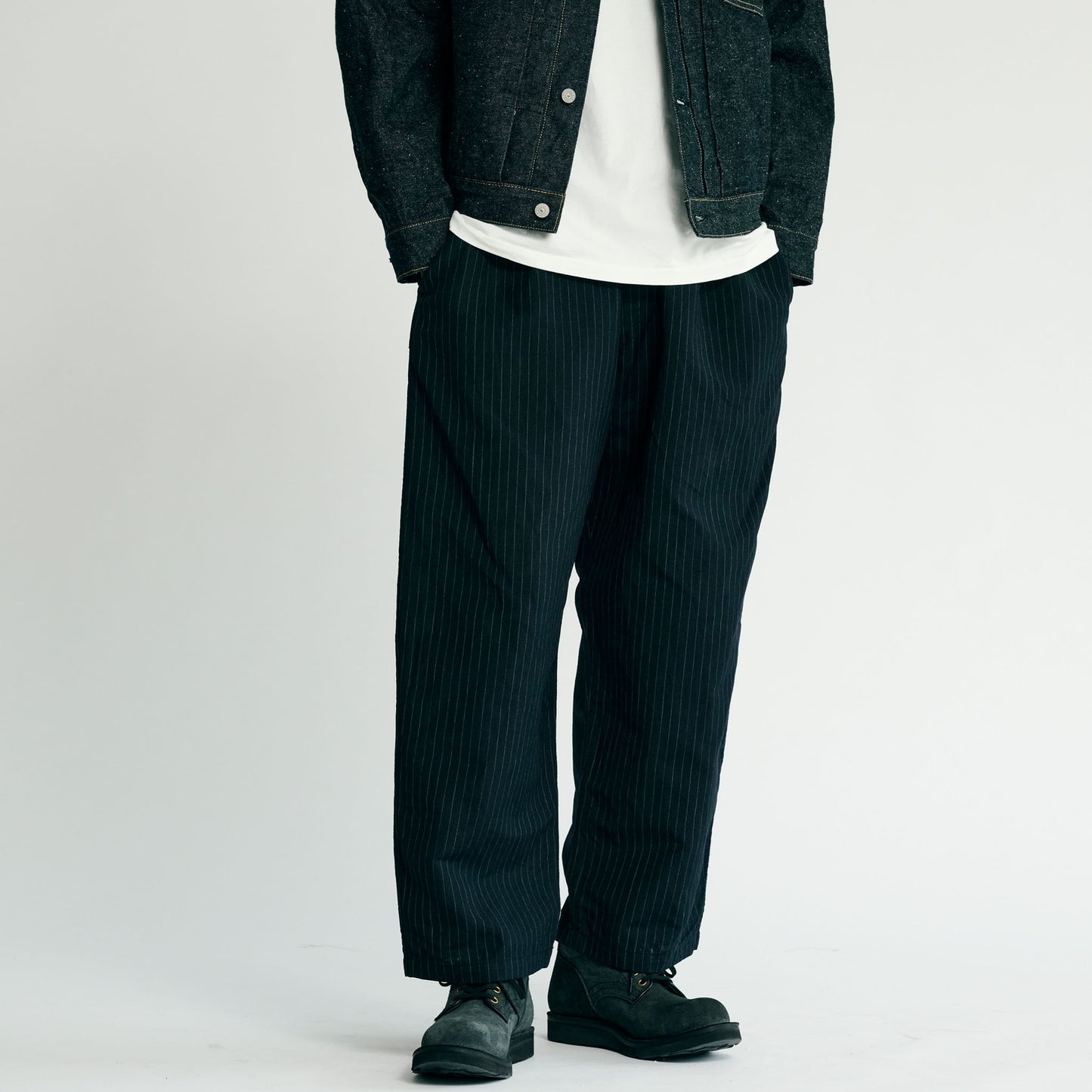 2025年3月22日発売 / GL42506 / LINEN × WOOL TROPICAL 1TUCK EASY PANTS