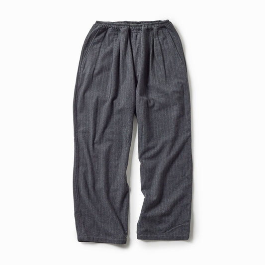 2025年11月29日入荷予定 / GL42576 / Super 160's WOOL HERRINGBONE MOSSER 1TUCK EASY PANTS