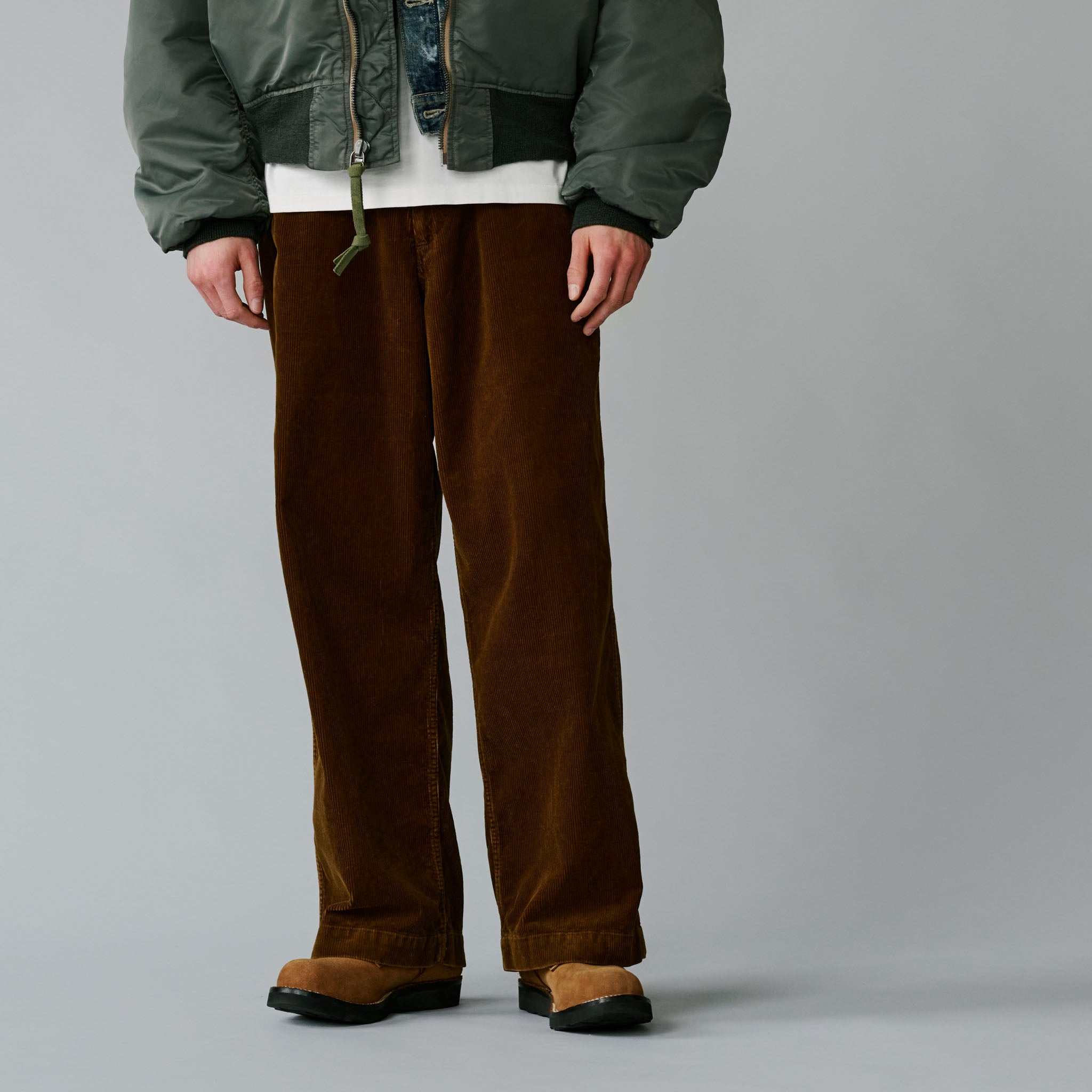GL42577 / 9W CORDUROY TROUSERS – gold