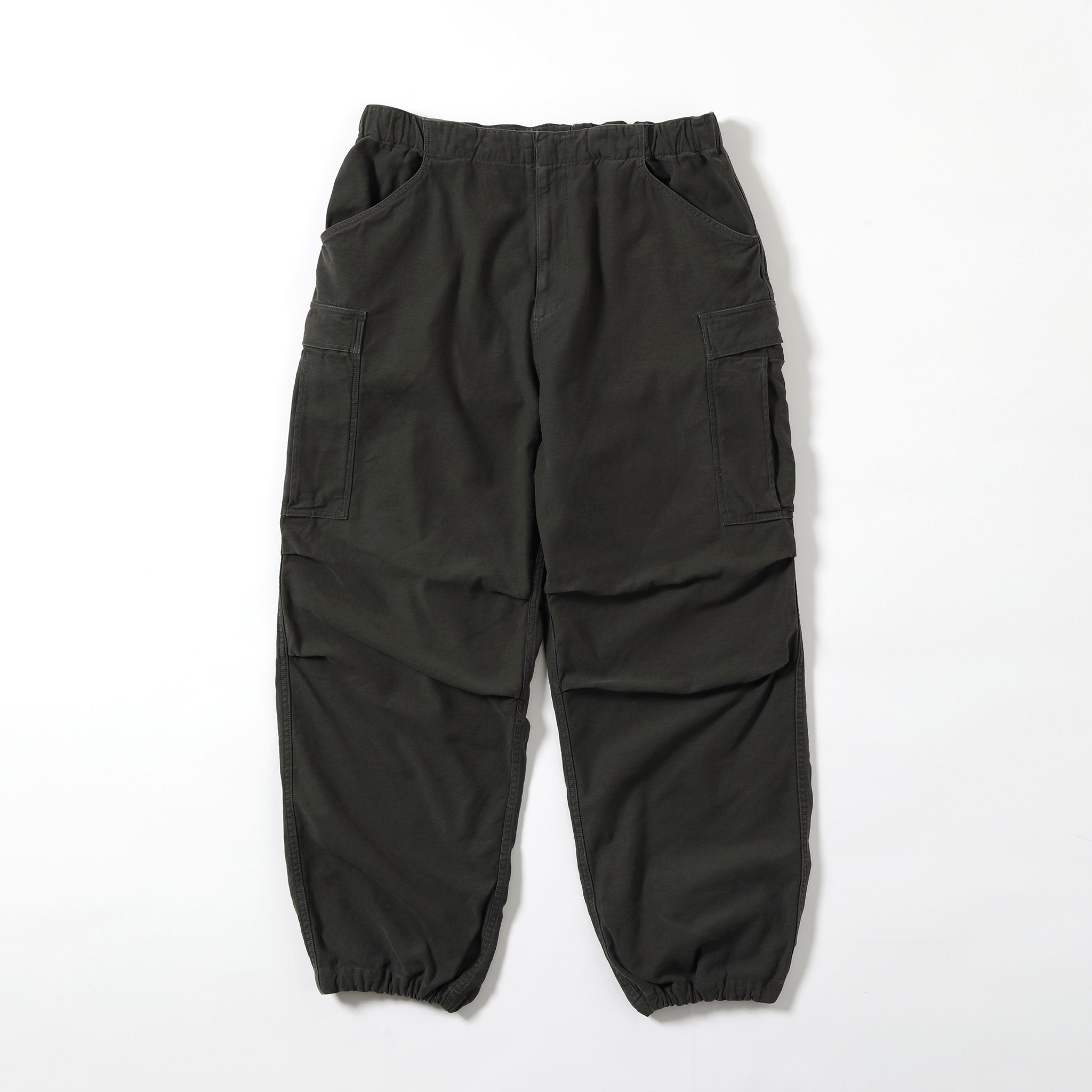 LIDNM WOOL LINEN BACKSATIN CARGO（gu） LIDNM（リドム）の「WOOL LINEN BACKSATIN CARGO（カーゴパンツ）」 - WEAR