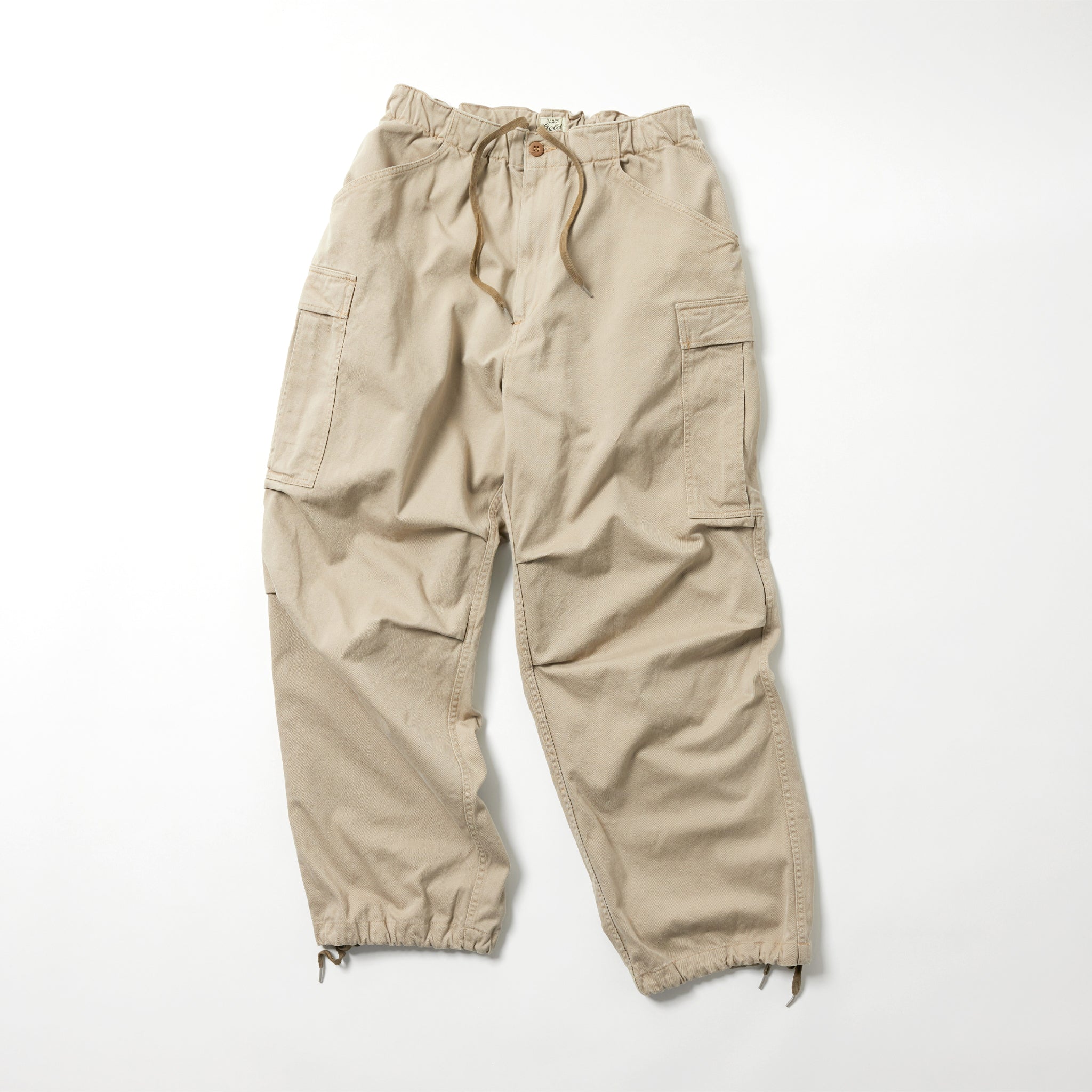 専用GypsohilaジプソフィアAW Easy Cargo Pantsベージュ GL42612 / SELVEDGE WEAPON EASY CARGO PANTS – gold