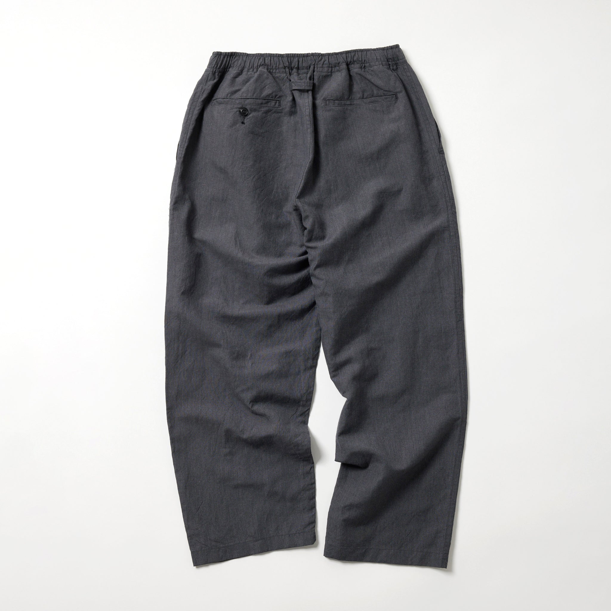 GL42618 / LINEN × WOOL TROPICAL EASY PANTS – gold