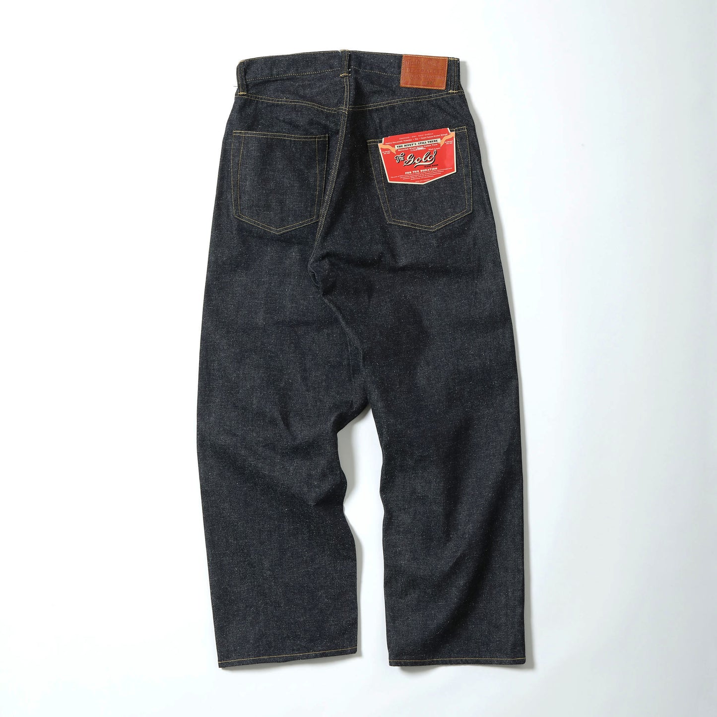 2026年1月2日入荷予定 / GL42620 / RECYCLED WASTE SUVIN COTTON YARN 11.5oz. DENIM 5POCKET WIDE PANTS WWⅡ MODEL