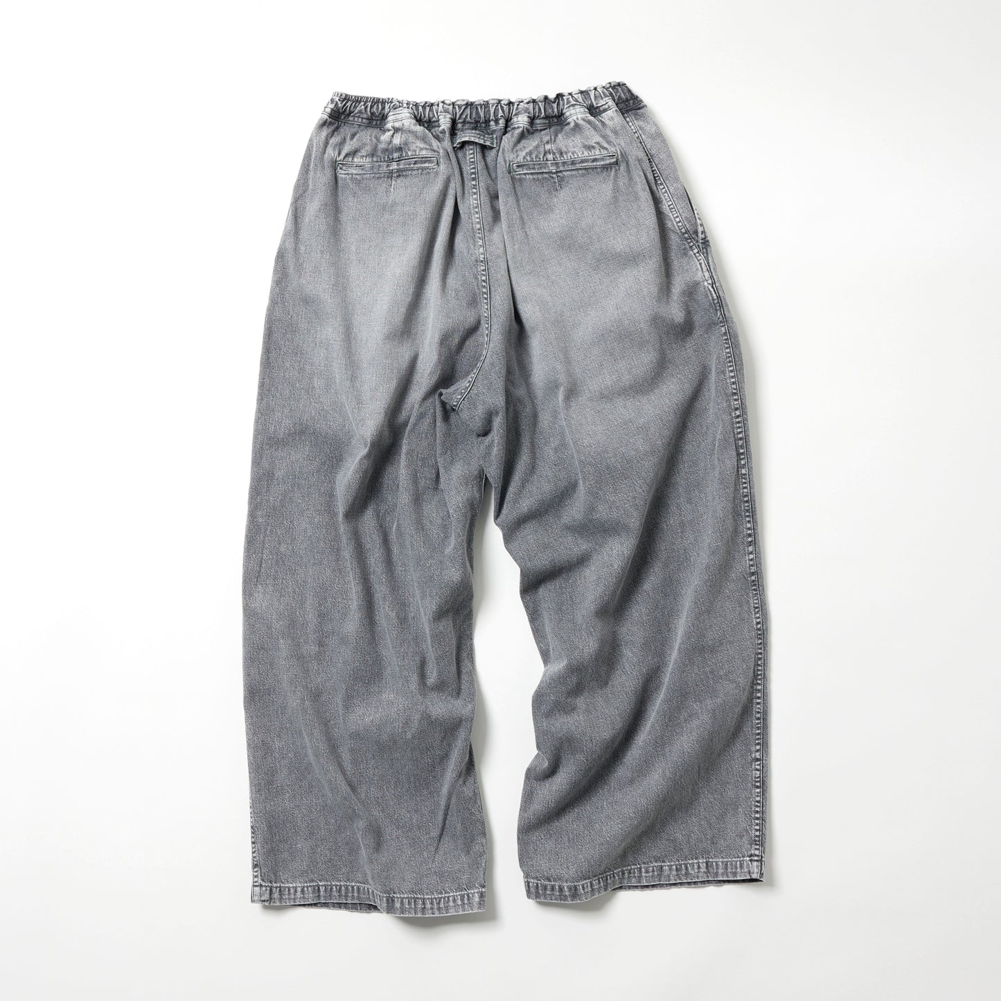 2026年6月13日入荷予定  / GL42624H / RECYCLED WASTE SUVIN COTTON YARN 10oz. JELT DENIM EASY WODE PANTS BLEACH WASHED