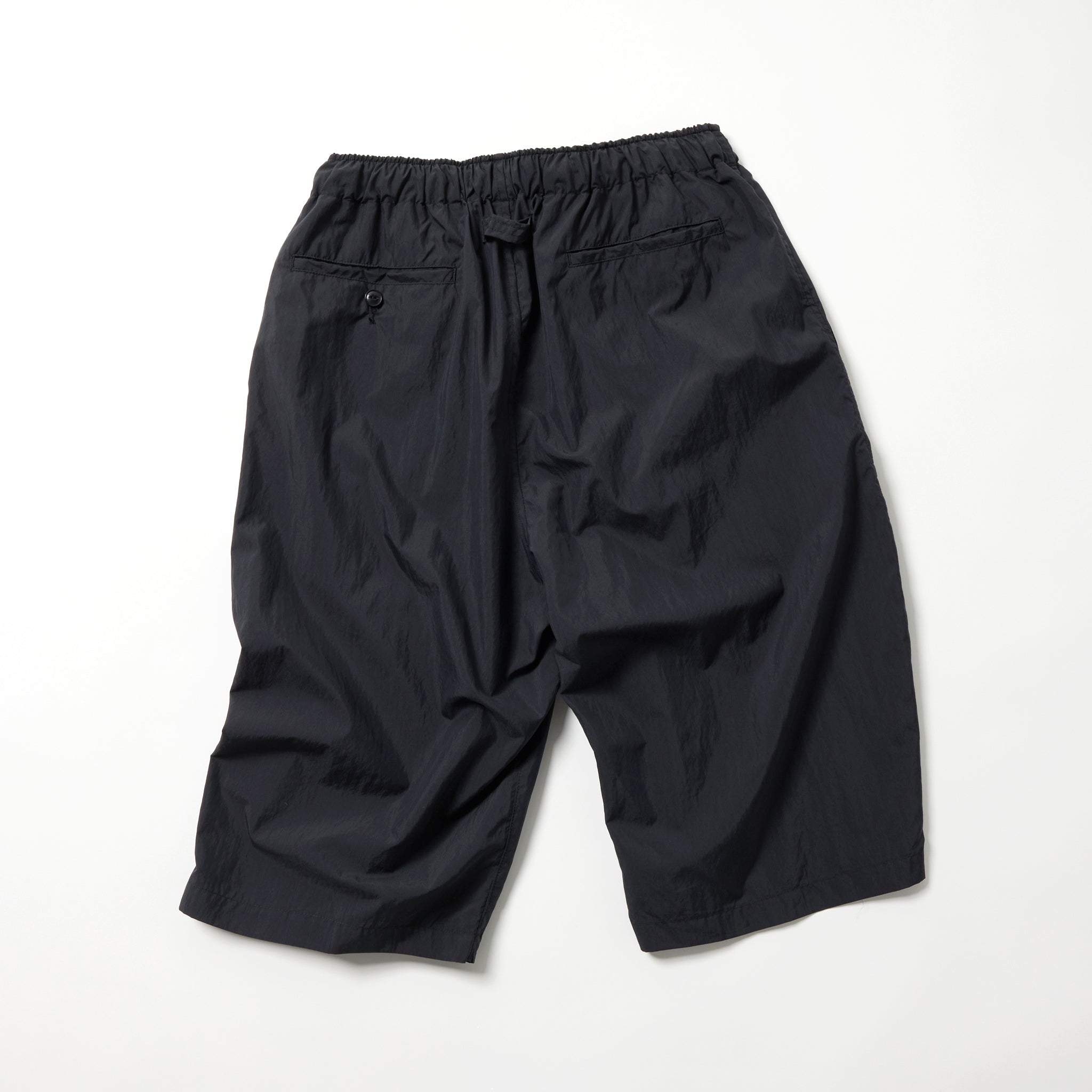 GL52628 / COTTON NYLON WEATHER CLOTH EASY WIDE SHORTS – gold