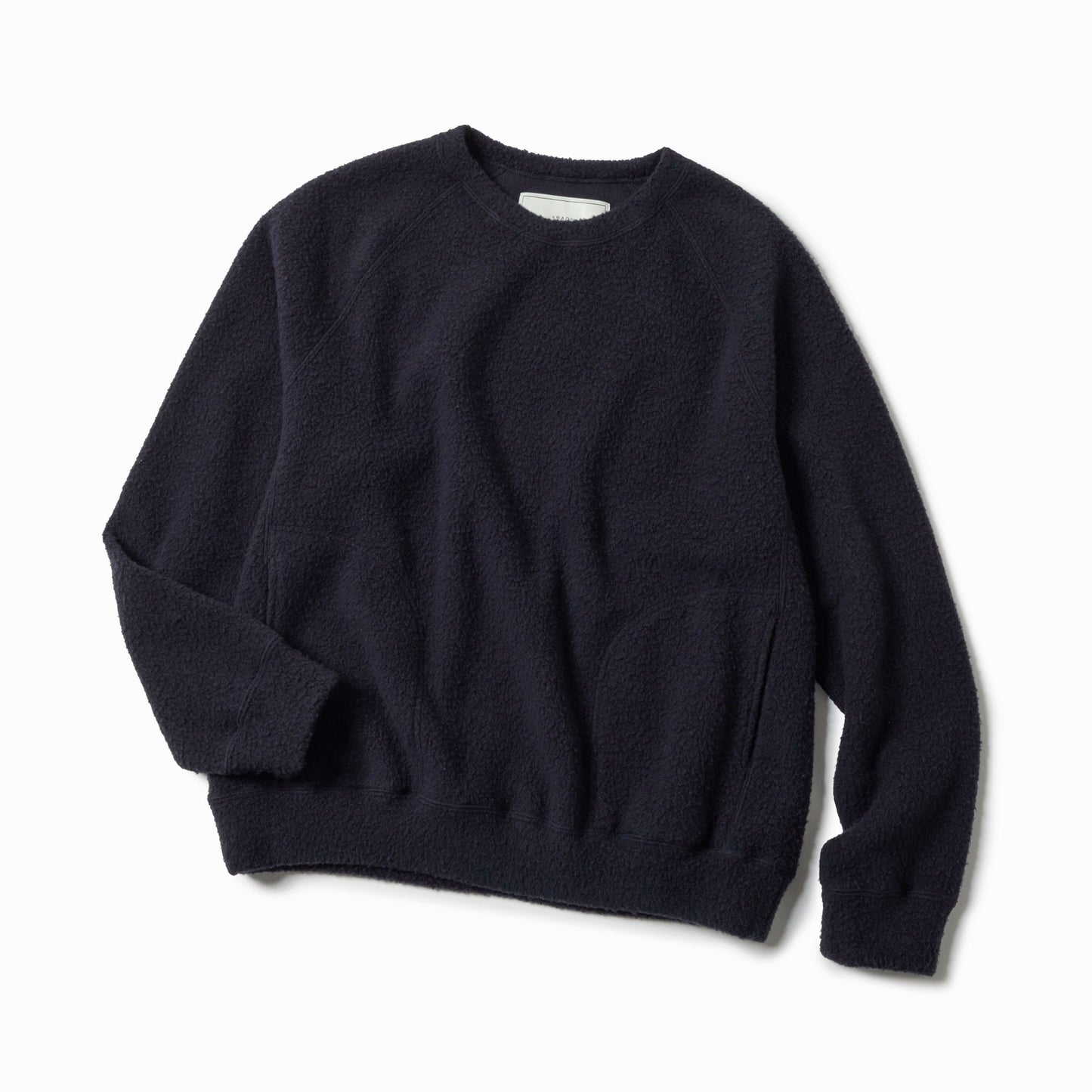 2025年11月1日入荷予定 / GL69593 / WOOL SUPER 140's FLEECE RAGLAN CREW NECK SHIRT