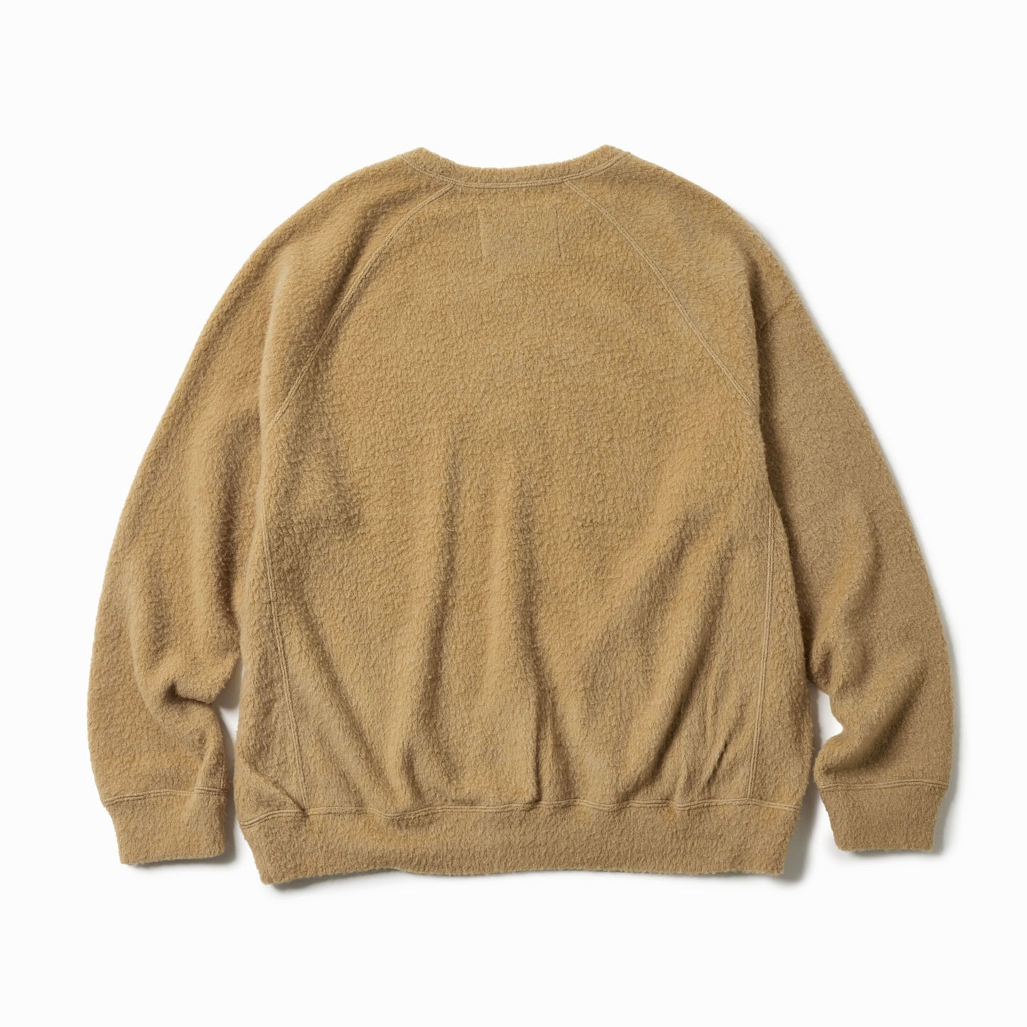 2025年11月1日入荷予定 / GL69593 / WOOL SUPER 140's FLEECE RAGLAN CREW NECK SHIRT