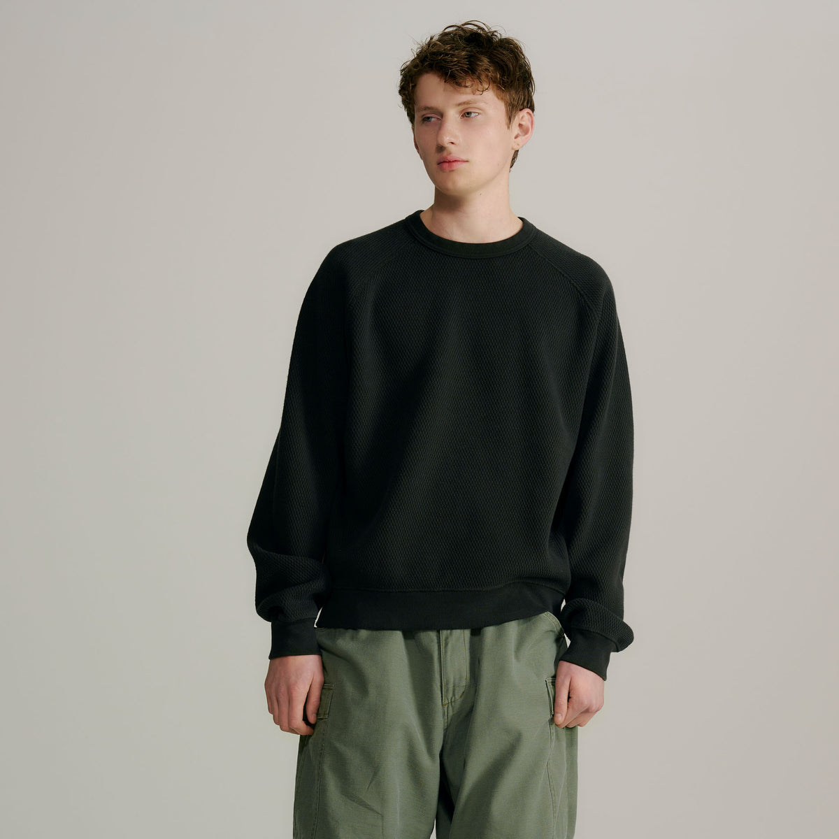 2026年10月17日入荷 / GL69771 / HEAVY THERMAL RAGLAN CREW NECK SHIRT