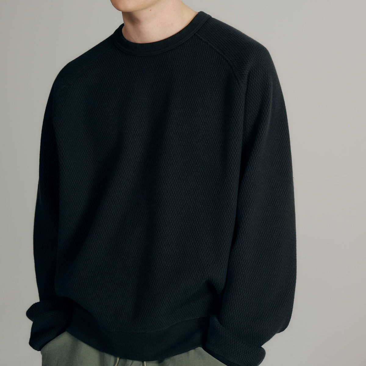2026年10月17日入荷 / GL69771 / HEAVY THERMAL RAGLAN CREW NECK SHIRT